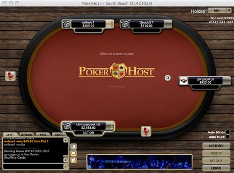 Poker host móvel de download